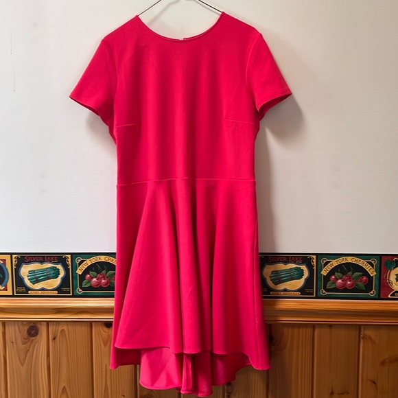Women’s Bright Pink Coral Dress - Picture 1 of 2